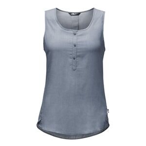 The North Face Touring Tank Light weight cotton/Tencel Blue womens XL
